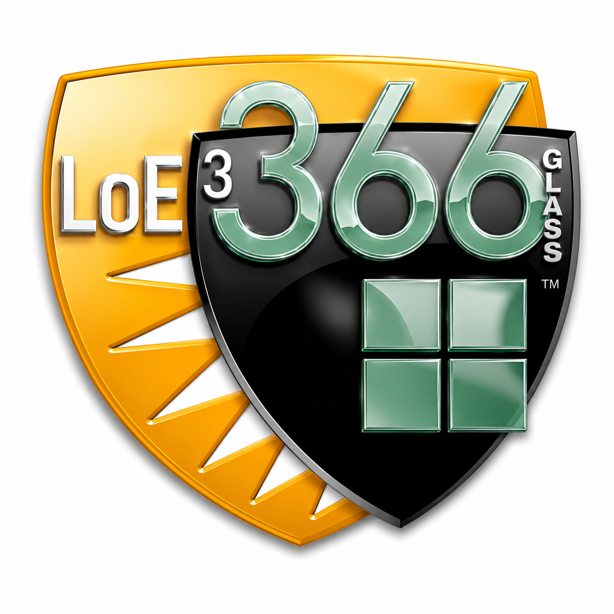 Cardinal Lodz-366 glass coating shield badge