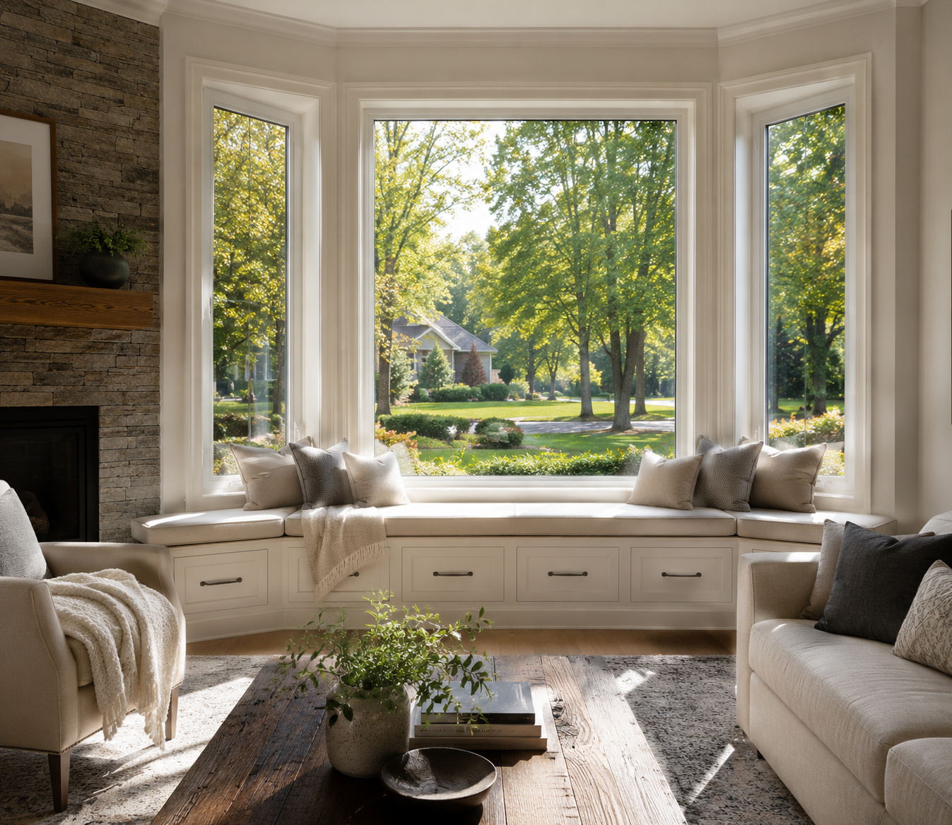 Bay window installed in an Ontario home