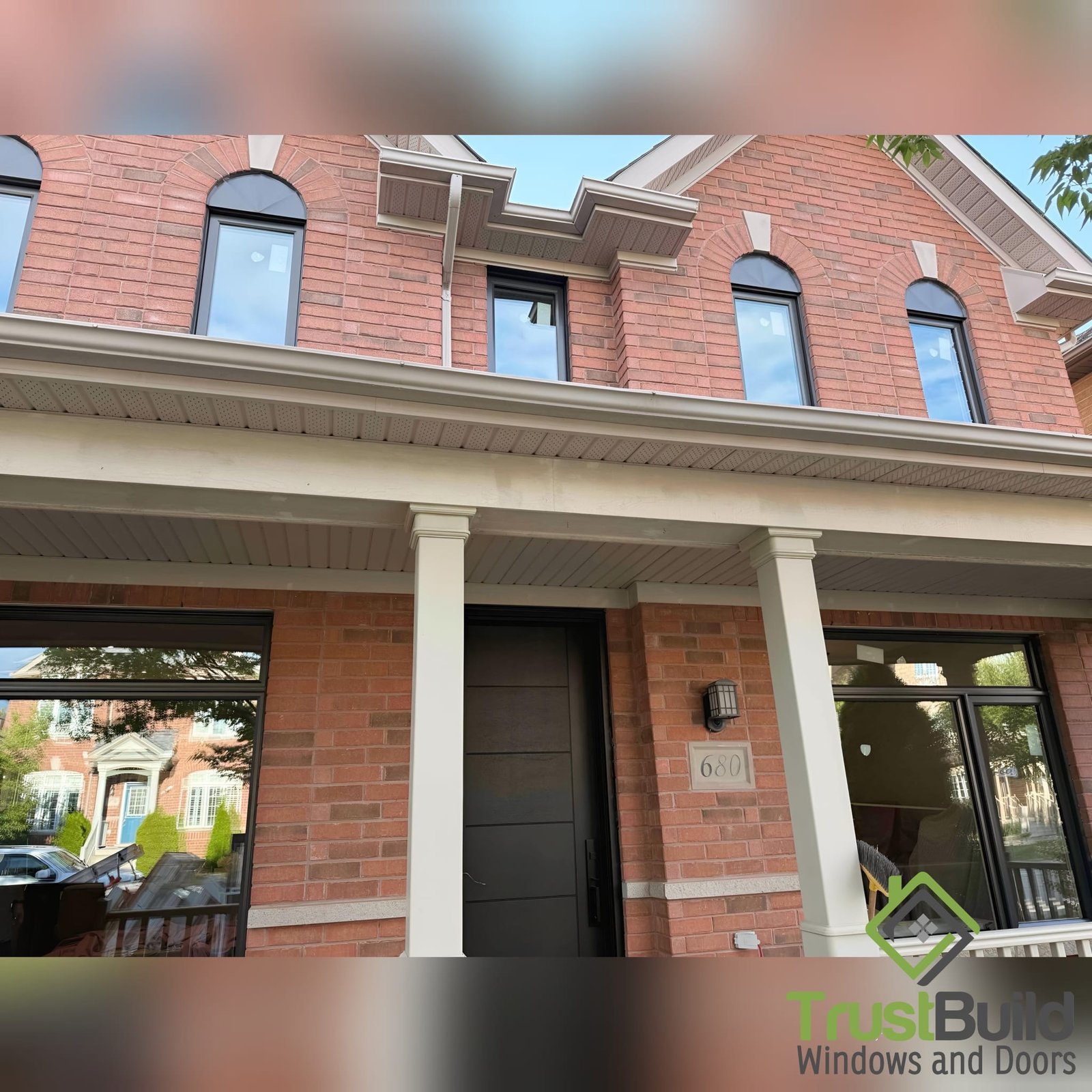 Brick to brick window installation Collingwood by Trust Build Windows and Doors