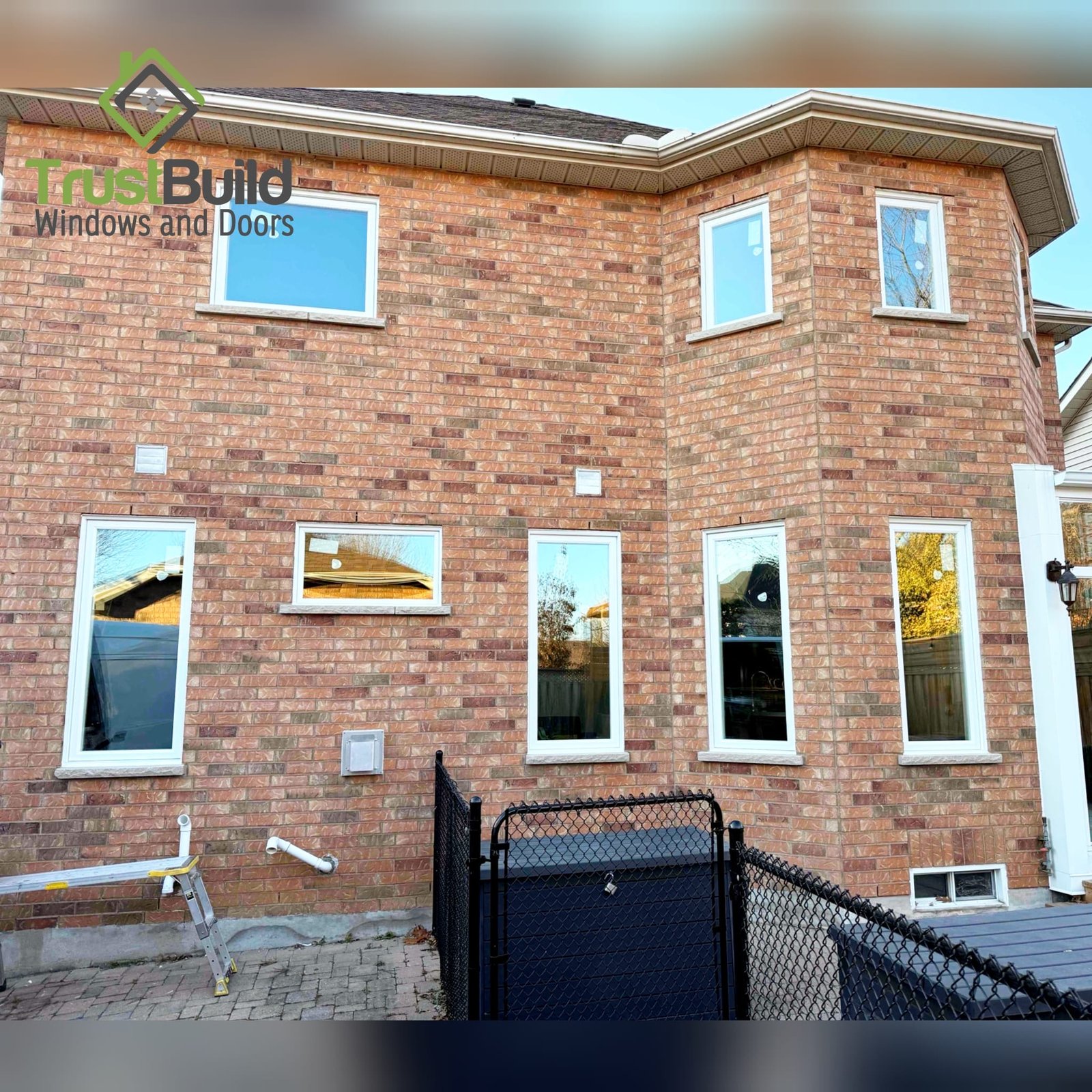 Professional window installation in Barrie with proper sealing and alignment