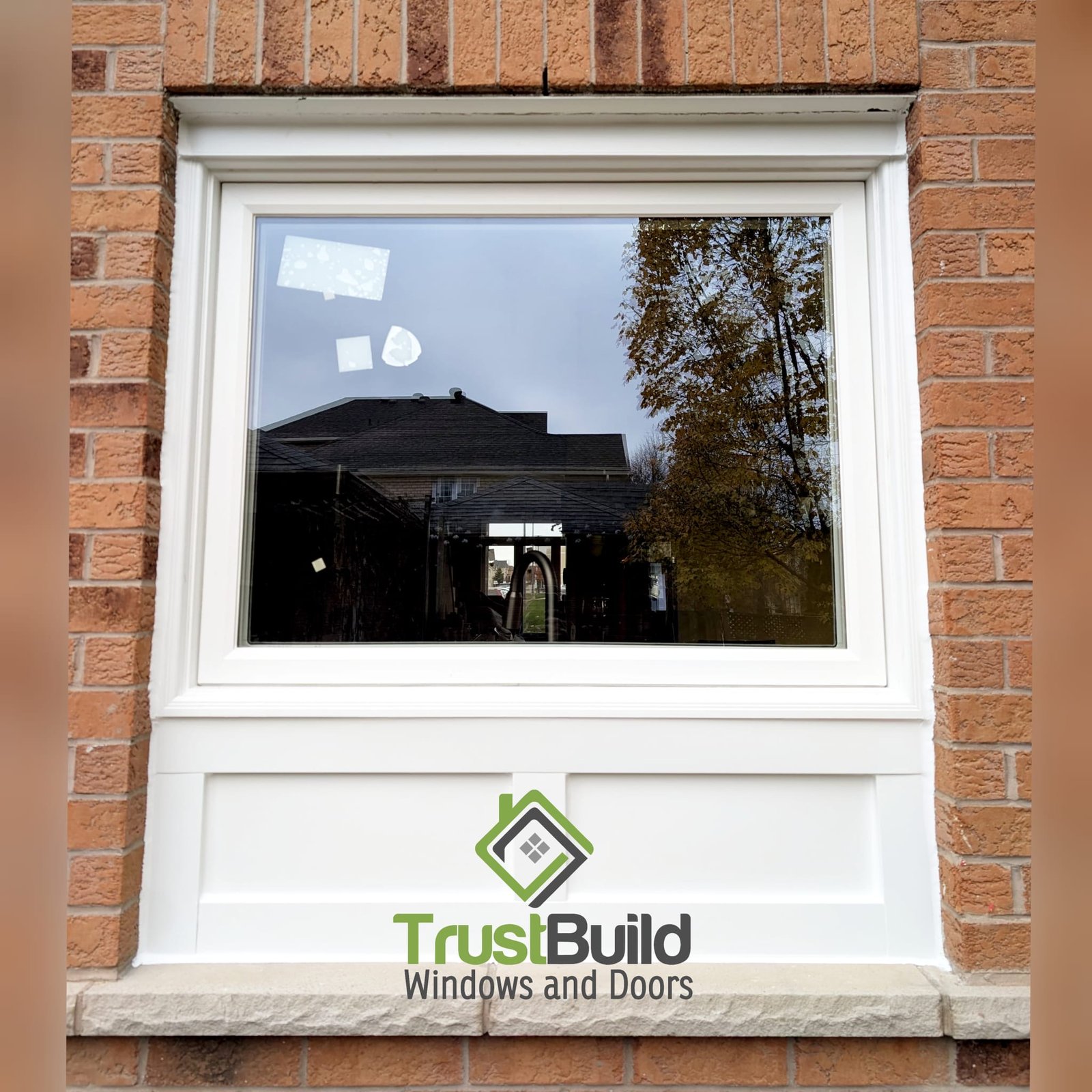 Window replacement project in a Shomberg Ontario home