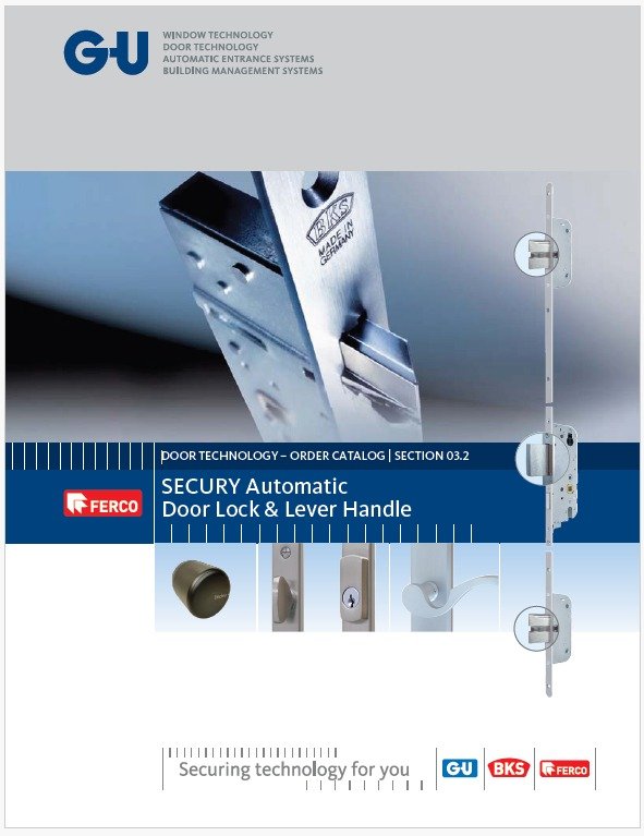 FERCO LOCK AND PLATE TYPES CATALOGUE